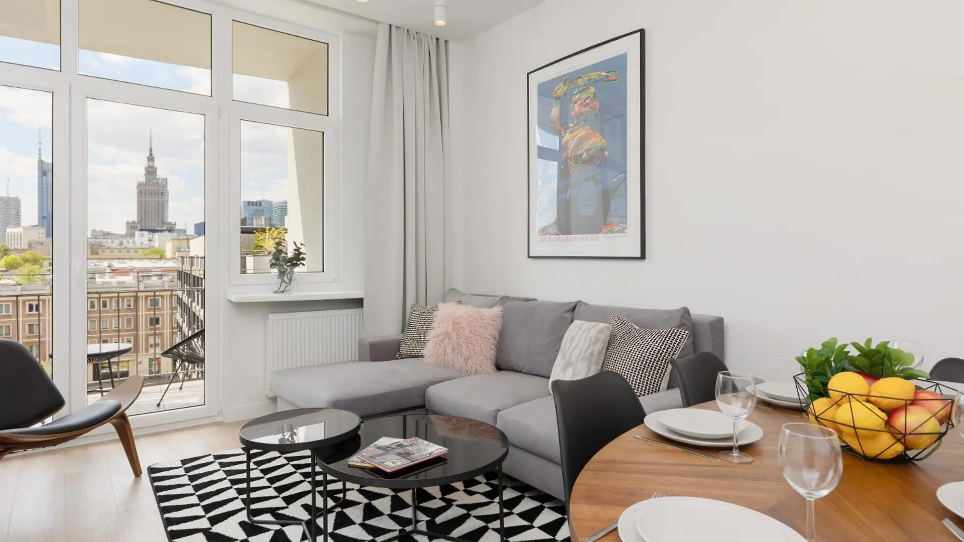 City Panorama Spacious Apartment By Renters Prestige Warsaw